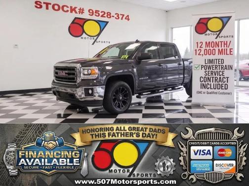 Gray 2015 GMC Sierra 1500 SLE