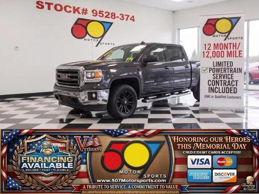 Gray 2015 GMC Sierra 1500 SLE