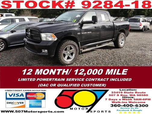 2012 RAM 1500 Sport