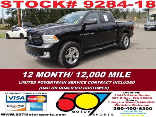 2012 RAM 1500 Sport