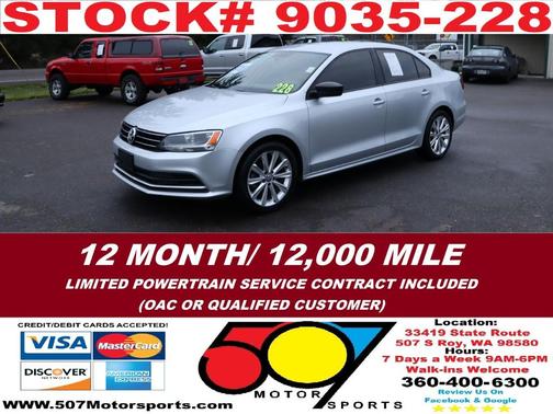 2016 Volkswagen Jetta 1.4T S