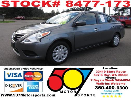 2017 Nissan Versa 1.6 SV