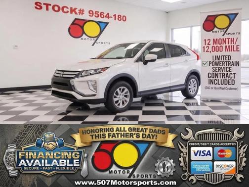 Pearl White 2019 Mitsubishi Eclipse Cross ES