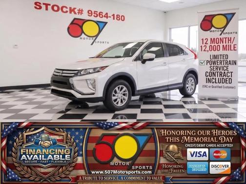 Pearl White 2019 Mitsubishi Eclipse Cross ES