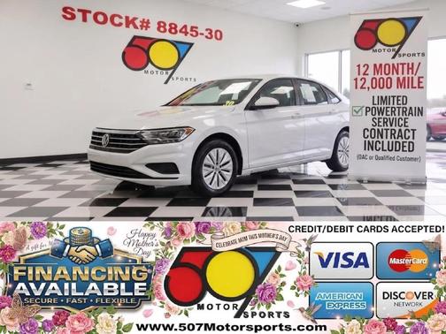 White 2019 Volkswagen Jetta 1.4T SE