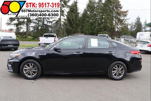 Ebony Black 2020 Kia Optima LX