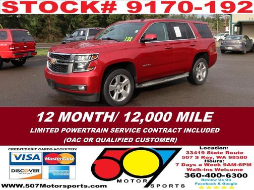 2015 Chevrolet Tahoe LT