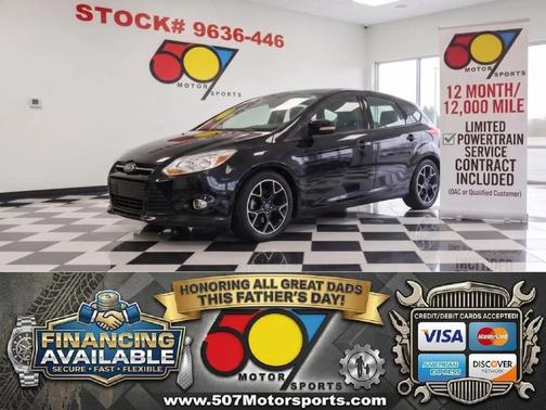 Black 2012 Ford Focus SE