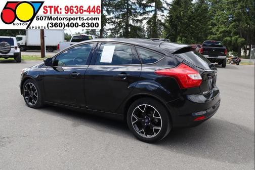 Black 2012 Ford Focus SE