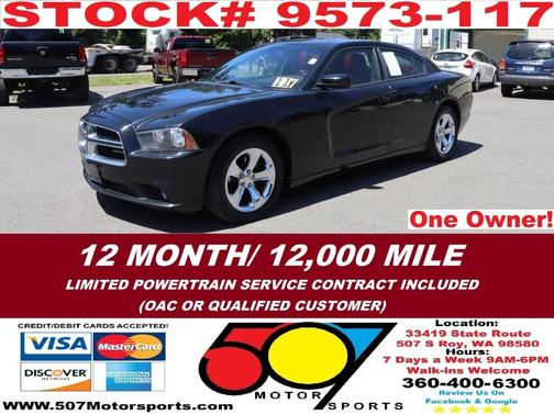 Black 2011 Dodge Charger Base