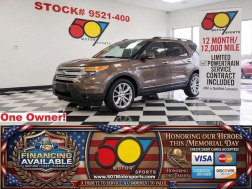 Brown 2015 Ford Explorer XLT