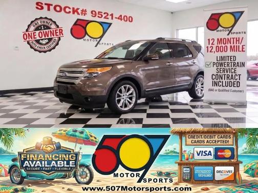Brown 2015 Ford Explorer XLT