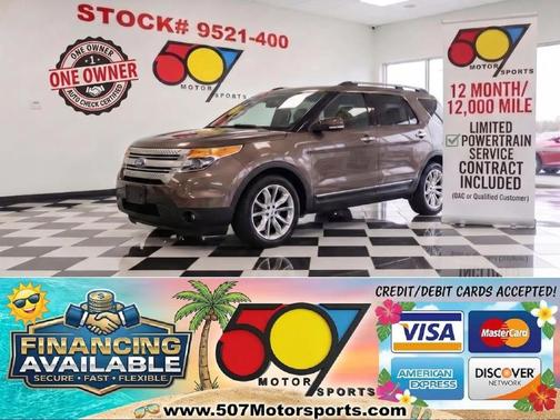 Brown 2015 Ford Explorer XLT