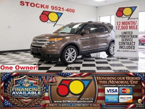 Brown 2015 Ford Explorer XLT