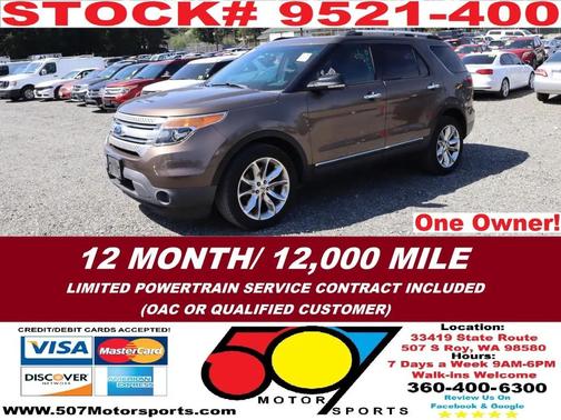 Brown 2015 Ford Explorer XLT