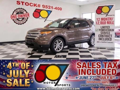 Brown 2015 Ford Explorer XLT