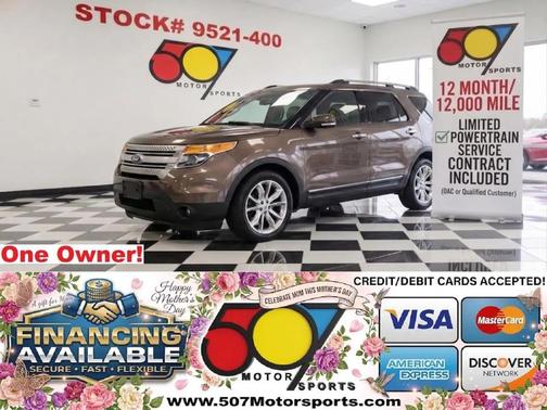 Brown 2015 Ford Explorer XLT