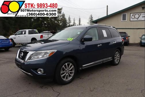 Arctic Blue Metallic 2014 Nissan Pathfinder SL