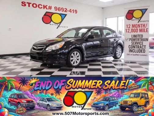 Crystal Black Silica 2011 Subaru Legacy Premium