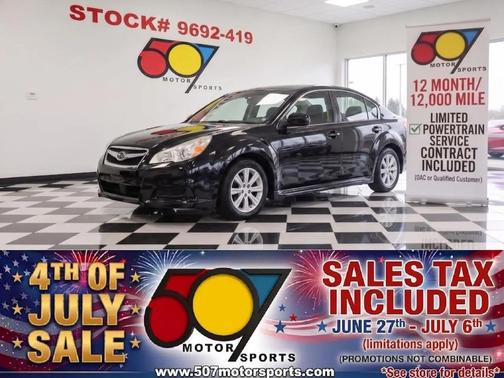 Black 2011 Subaru Legacy Premium