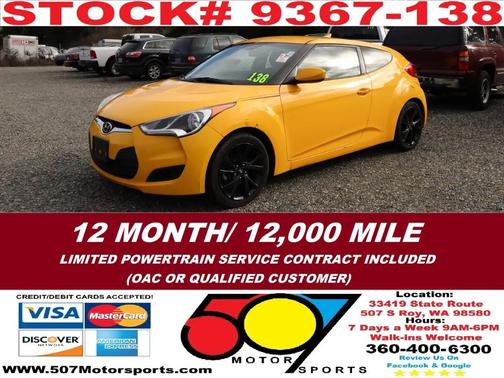 2016 Hyundai Veloster Base