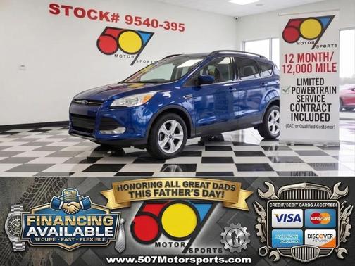 Deep Impact Blue 2013 Ford Escape SE