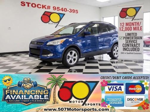 Deep Impact Blue 2013 Ford Escape SE