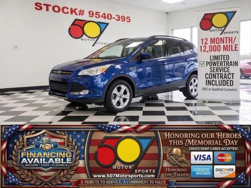 Deep Impact Blue 2013 Ford Escape SE