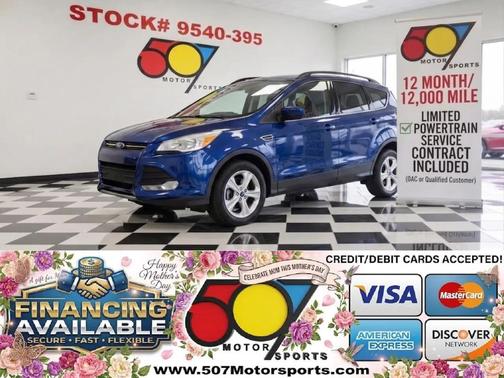 Deep Impact Blue 2013 Ford Escape SE