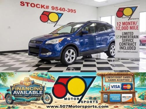 Deep Impact Blue 2013 Ford Escape SE