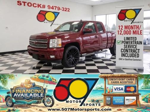 Burgundy 2013 Chevrolet Silverado 1500 LT