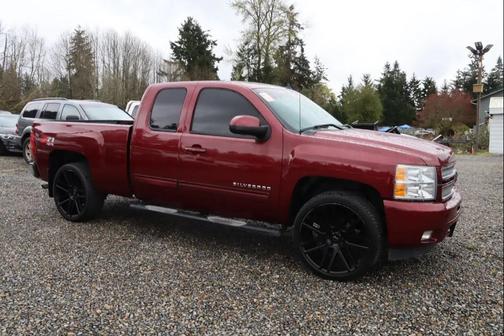 Burgundy 2013 Chevrolet Silverado 1500 LT