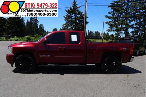 Burgundy 2013 Chevrolet Silverado 1500 LT