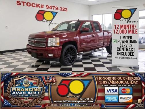 Burgundy 2013 Chevrolet Silverado 1500 LT