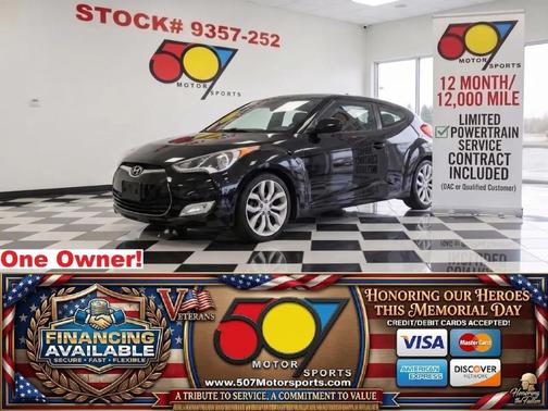 Ultra Black Pearl 2013 Hyundai Veloster Base