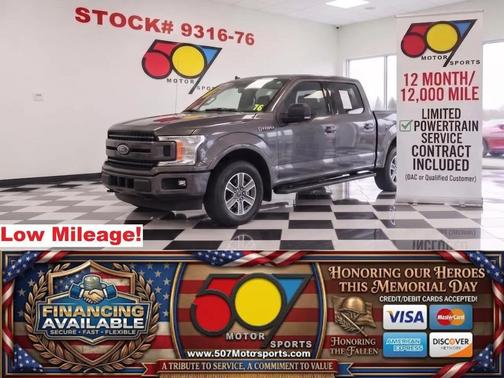 Gray 2016 Ford F-150 Lariat