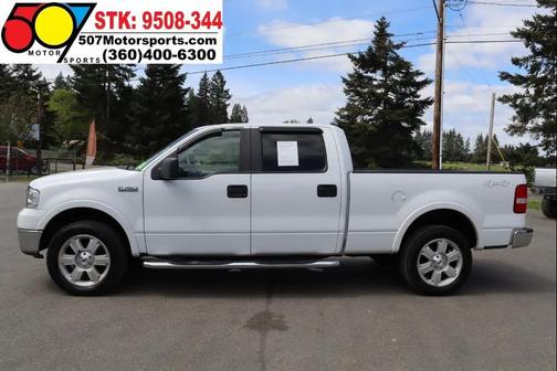 Oxford White Clearcoat 2008 Ford F-150 Lariat SuperCrew