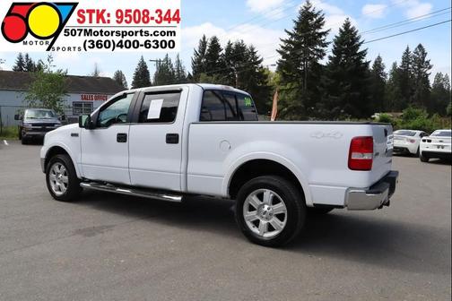 Oxford White Clearcoat 2008 Ford F-150 Lariat SuperCrew