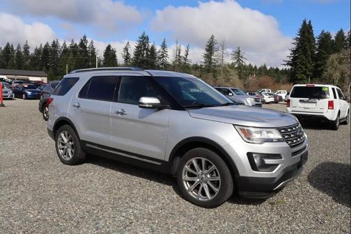 Ingot Silver Metallic 2016 Ford Explorer Limited