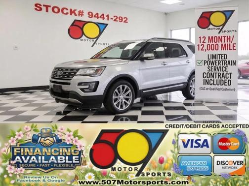 Ingot Silver Metallic 2016 Ford Explorer Limited