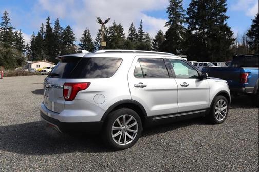 Ingot Silver Metallic 2016 Ford Explorer Limited