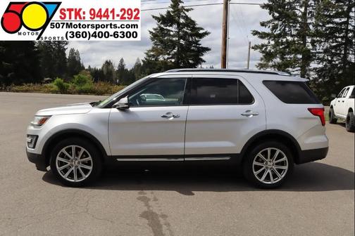 Ingot Silver Metallic 2016 Ford Explorer Limited