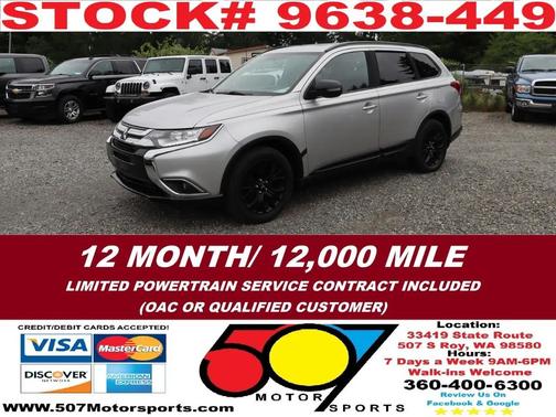 Alloy Silver Metallic 2018 Mitsubishi Outlander Limited
