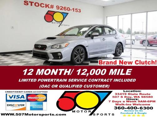 2016 Subaru WRX Premium