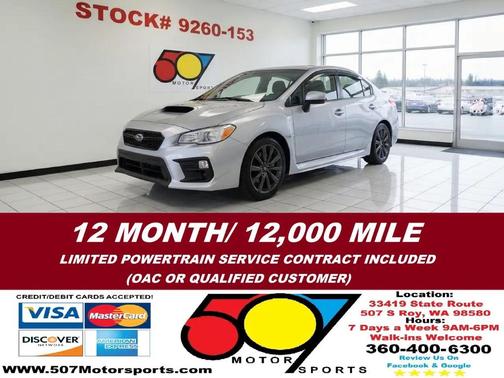 2016 Subaru WRX Premium