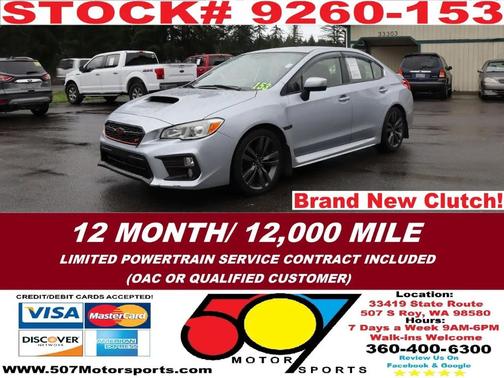 2016 Subaru WRX Premium