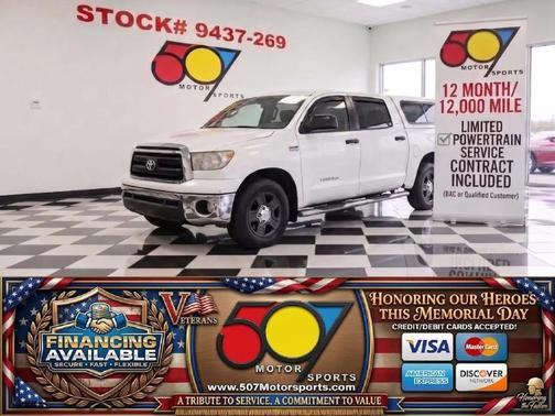 Super White 2010 Toyota Tundra SR5