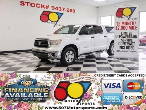 Super White 2010 Toyota Tundra SR5
