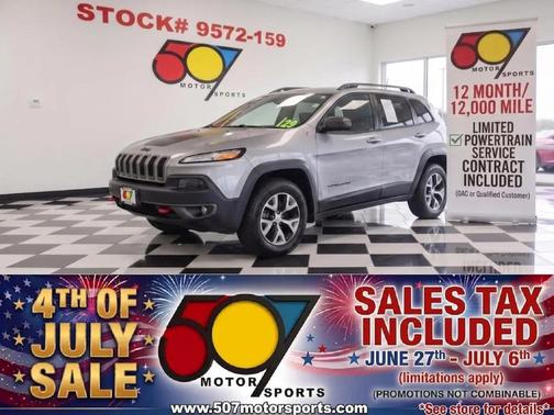 Billet Silver Metallic Clearcoat 2015 Jeep Cherokee Trailhawk