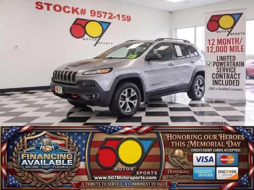 Billet Silver Metallic Clearcoat 2015 Jeep Cherokee Trailhawk